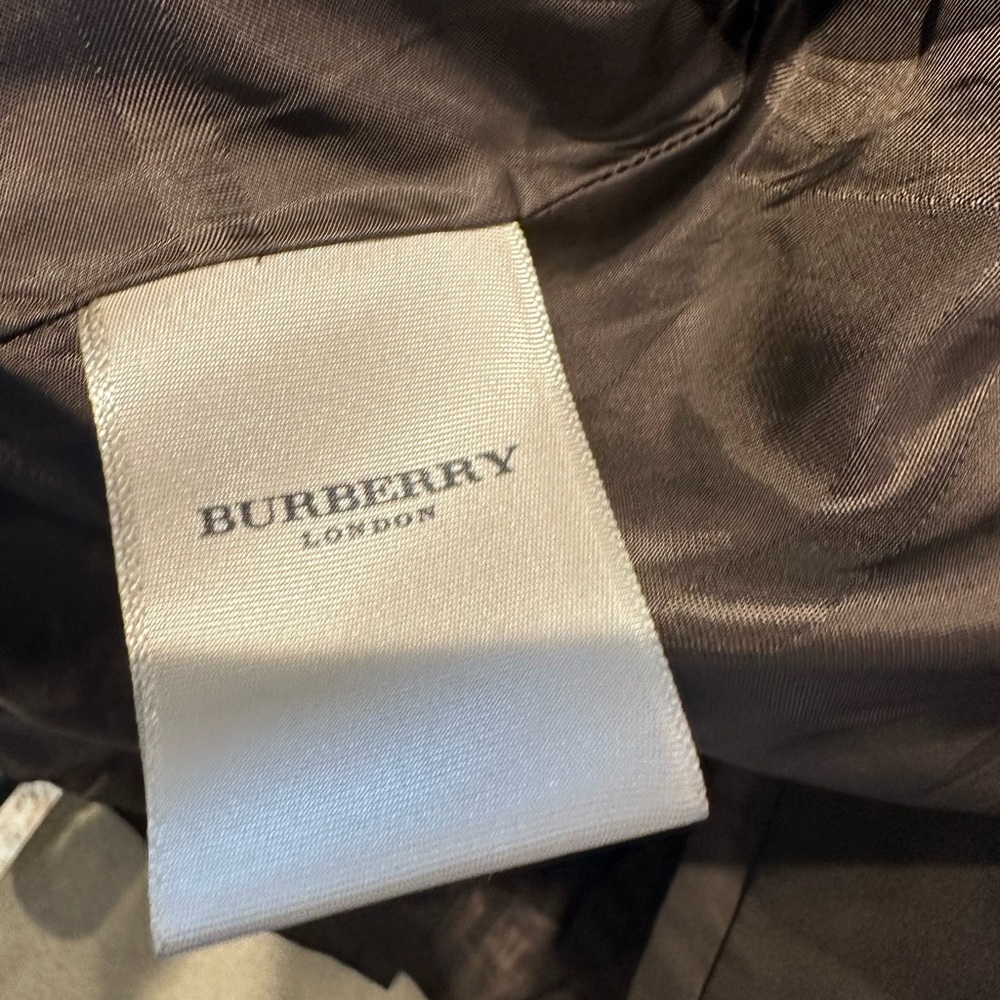 Burberry Dark Brown Denise Hooded Double Breasted Trench Coat - Picture 10 of 10